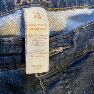 Justice Jeggings EUC